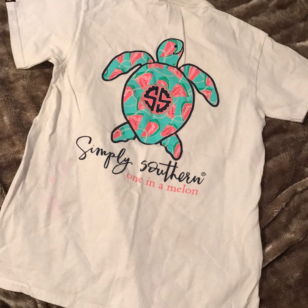 White Turtle Simply Southern Shirt
